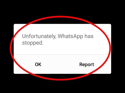 whatsapp stooped unfortunately